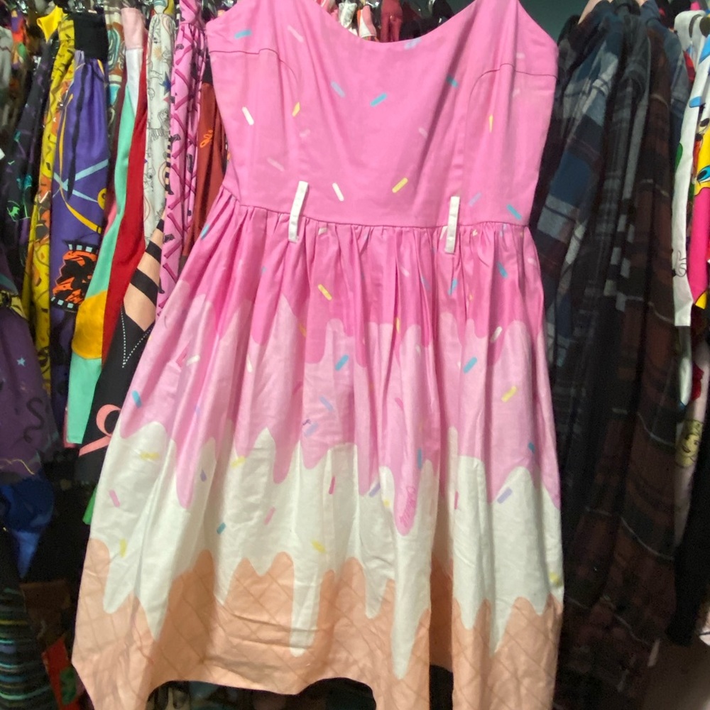 Collectif ice cream dress L